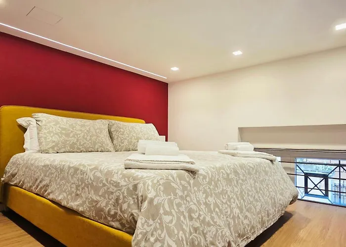 Twin Loft 01 - Cozy And Beauty Loft In Trastevere Apartment *